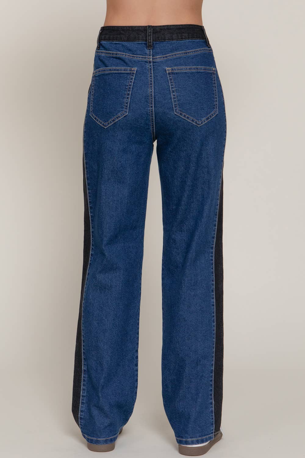 Georgia Straight Fit Denim Pants