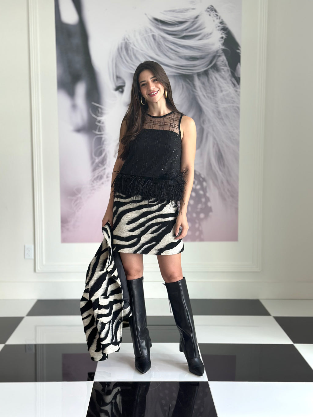 Ivanna zebra mini-FINAL SALE
