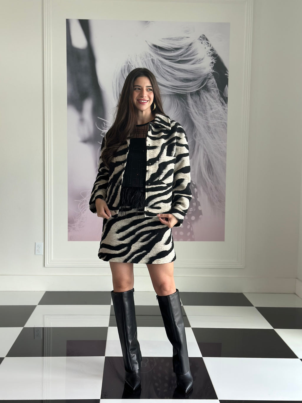 Ivanna zebra mini-FINAL SALE