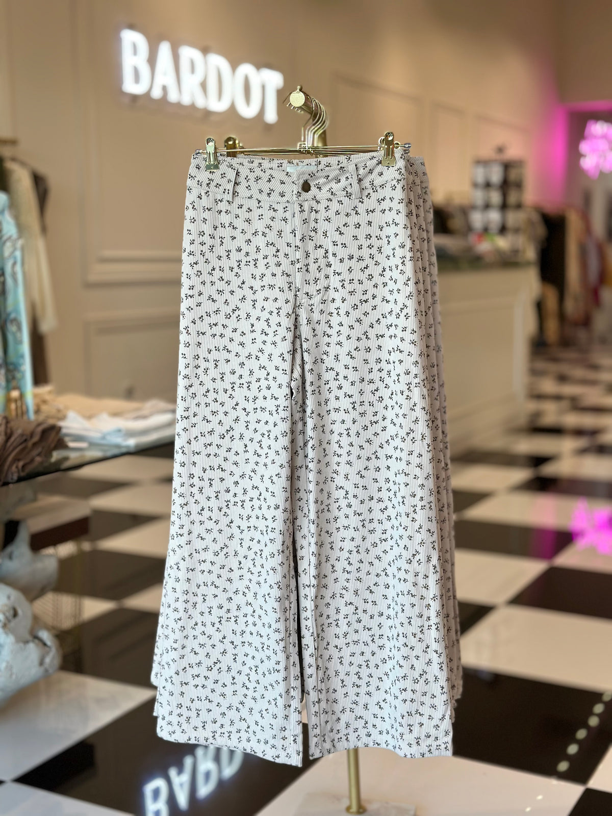 FLORENCE TAN CORDUROY PANTS-FINAL SALE