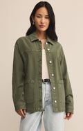 ON THE ROAD TWILL JACKET-FINAL SALE