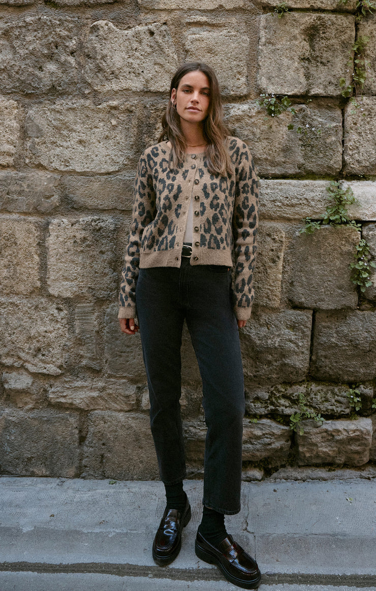 Wild outlook cardigan desert tan-FINAL SALE