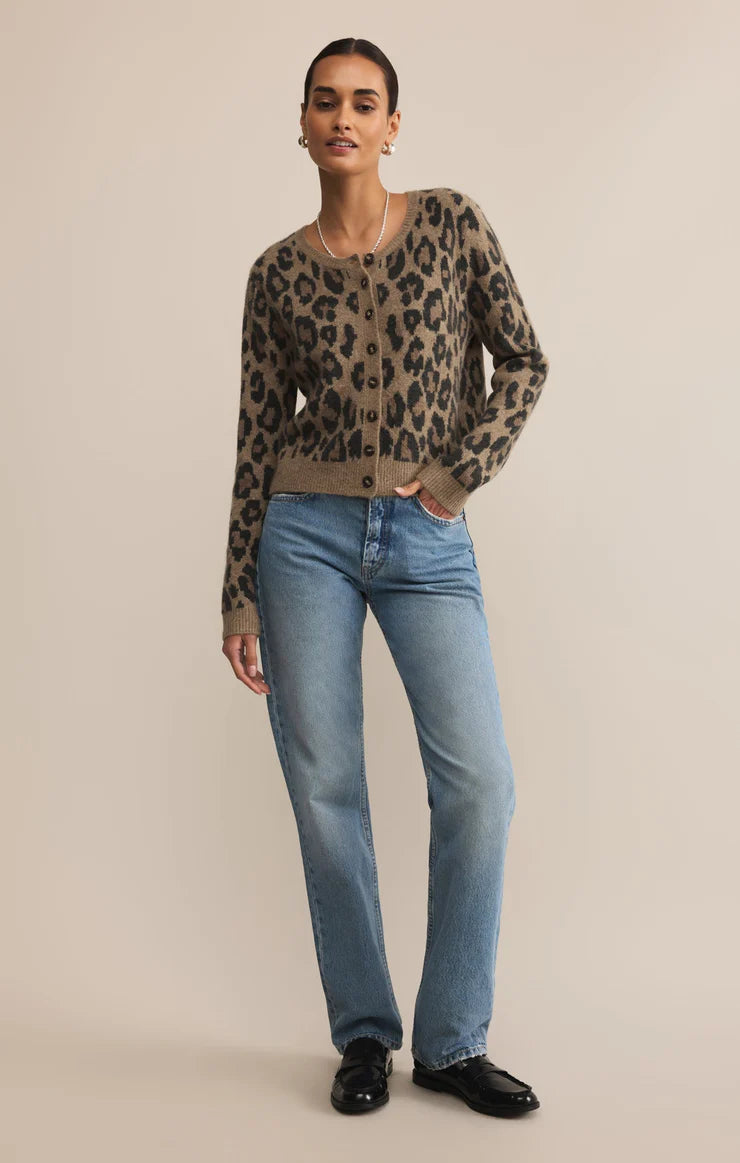 Wild outlook cardigan desert tan-FINAL SALE