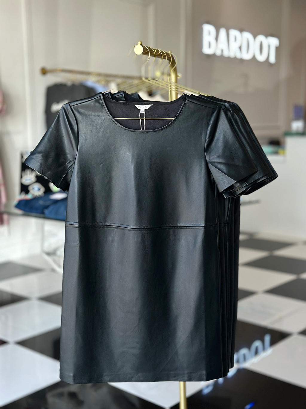 London faux leather mini - FINAL SALE