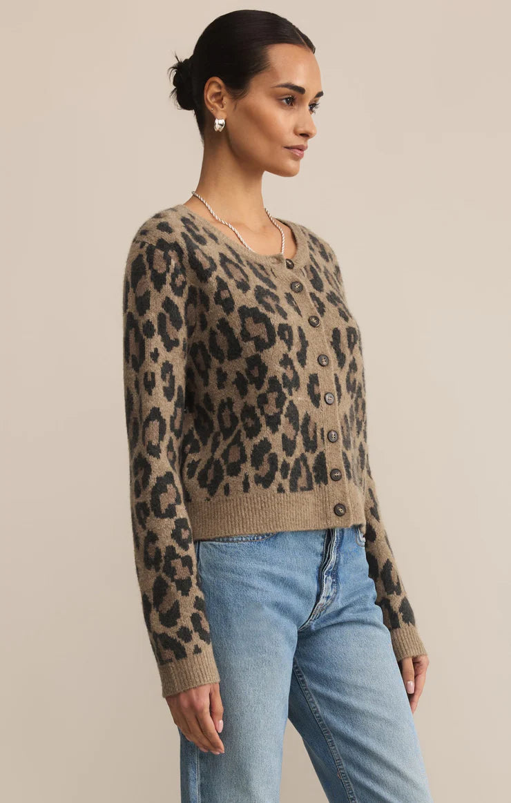 Wild outlook cardigan desert tan-FINAL SALE