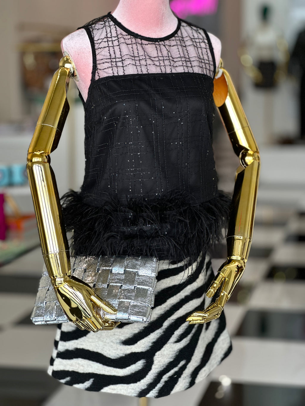 Ivanna zebra mini-FINAL SALE