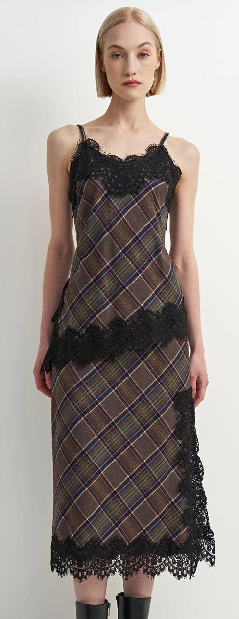 Charli Plaid Cami