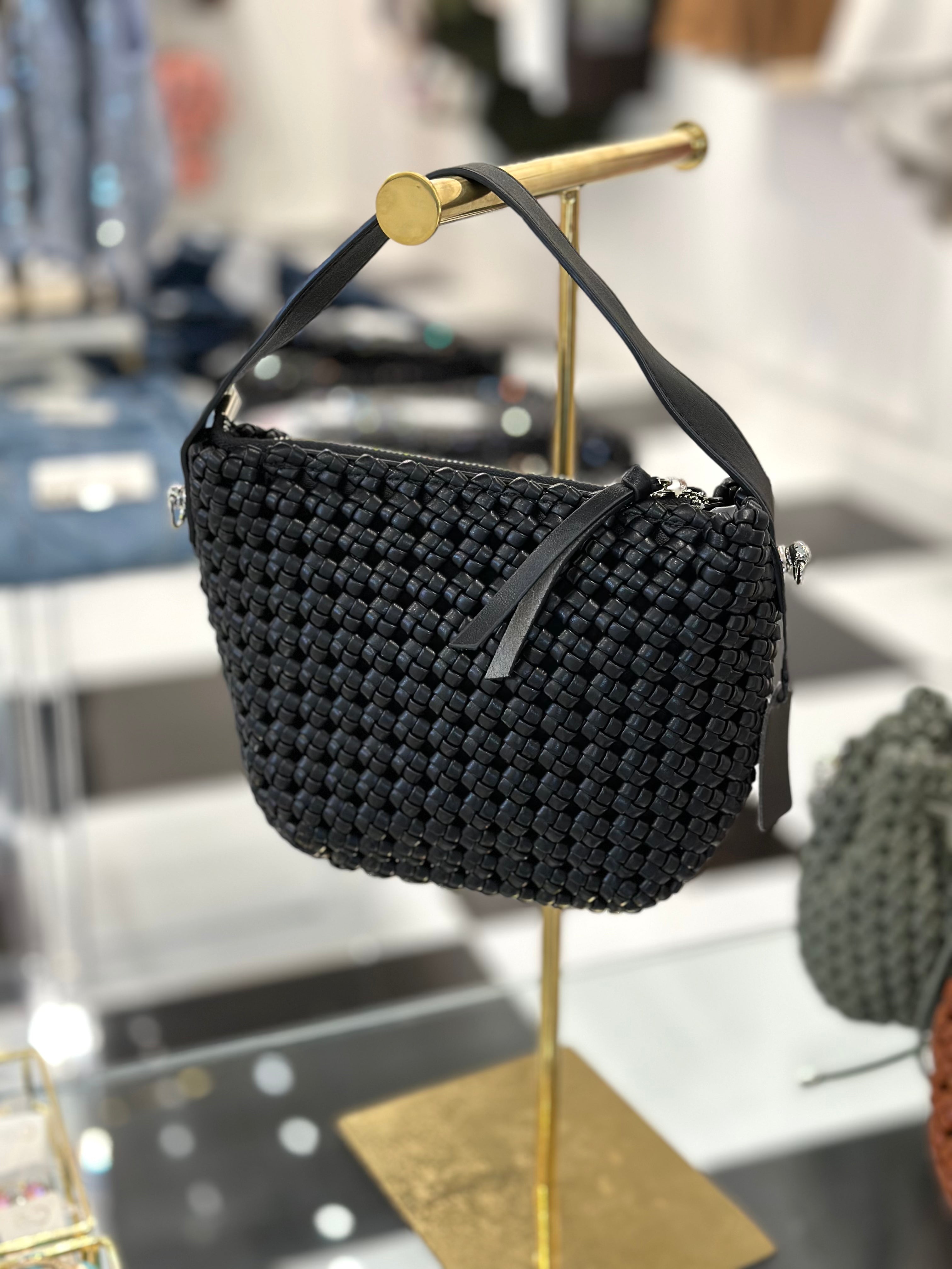 Caroline braided purse