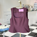 Leanne peplum top