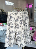 Arlenne flower pants-FINAL SALE