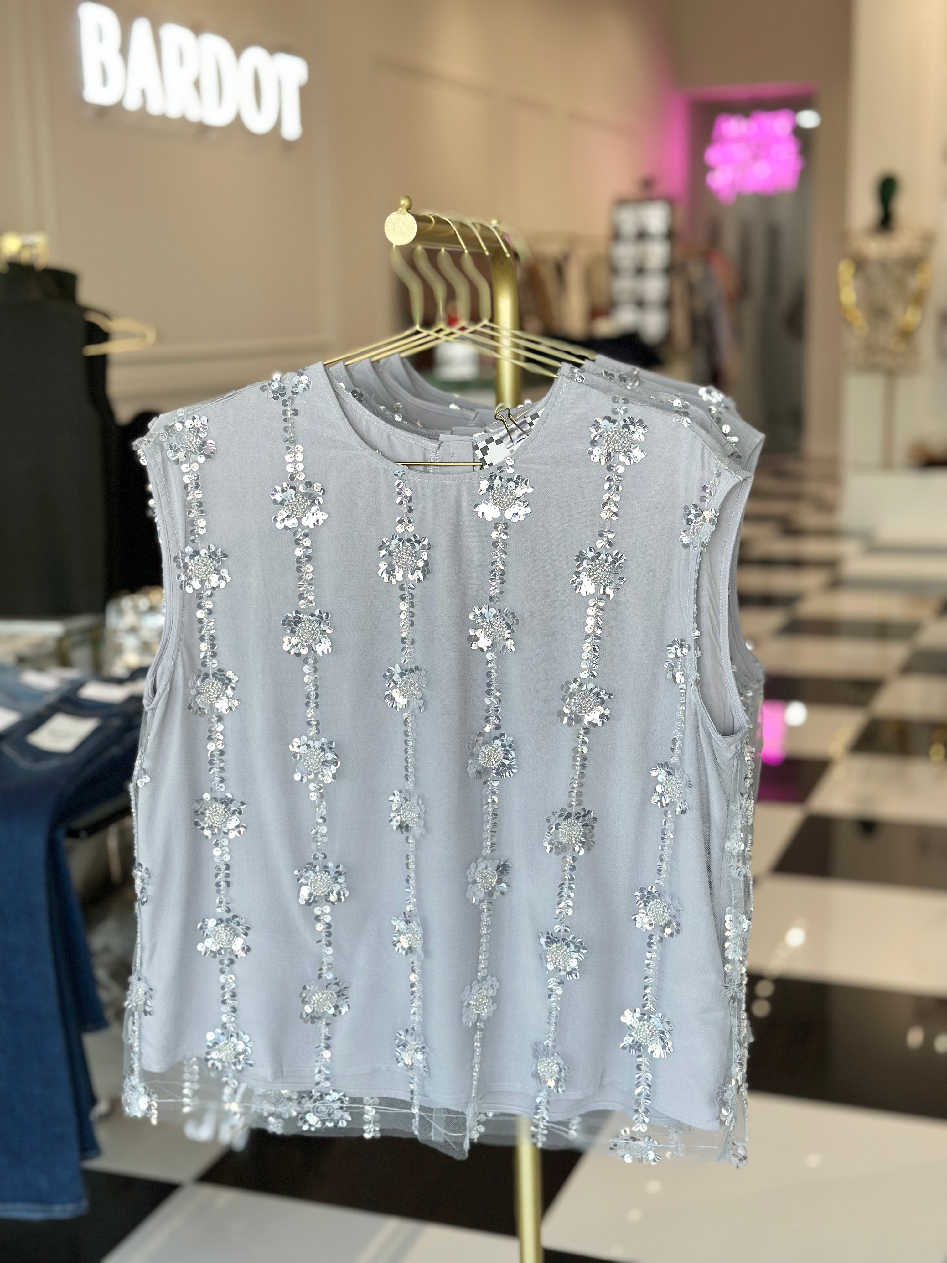Marcell sequin top-FINAL SALE