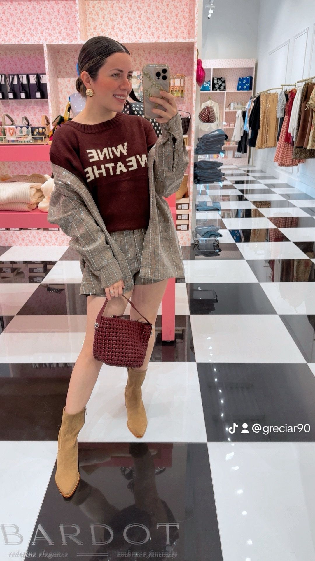 Wine Weather Sweater-FINAL SALE