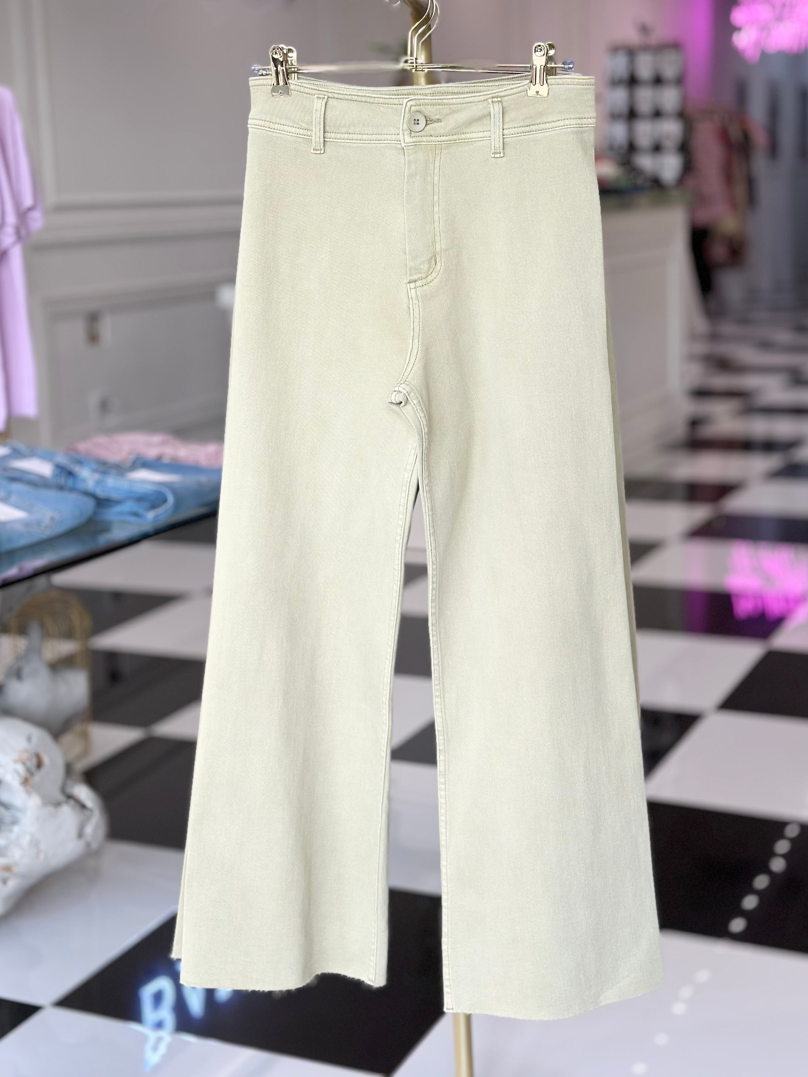 KATIE WIDE LEG DENIM PANTS-FINAL SALE