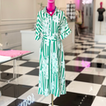 Florence striped Shirt Dress-FINAL SALE