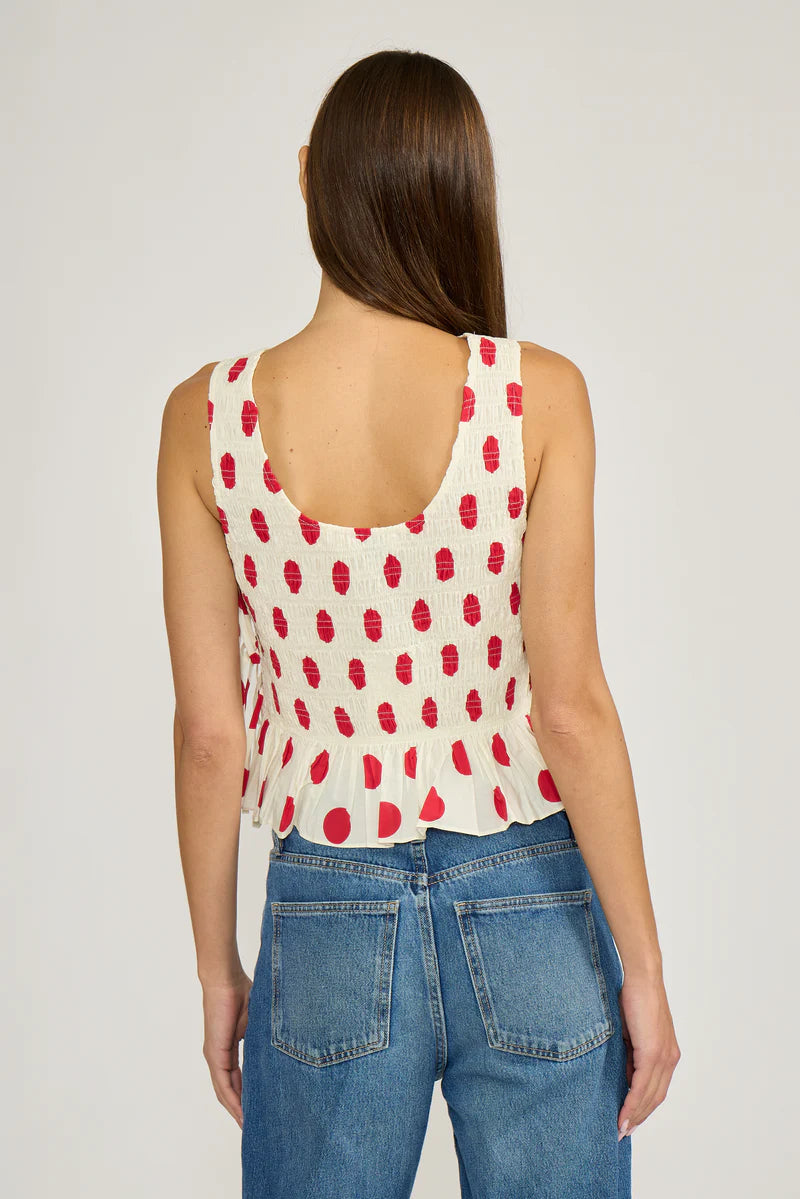Maeve polka dot top- FINAL SALE