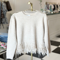 FELICITY FRINGE KNITTED TOP