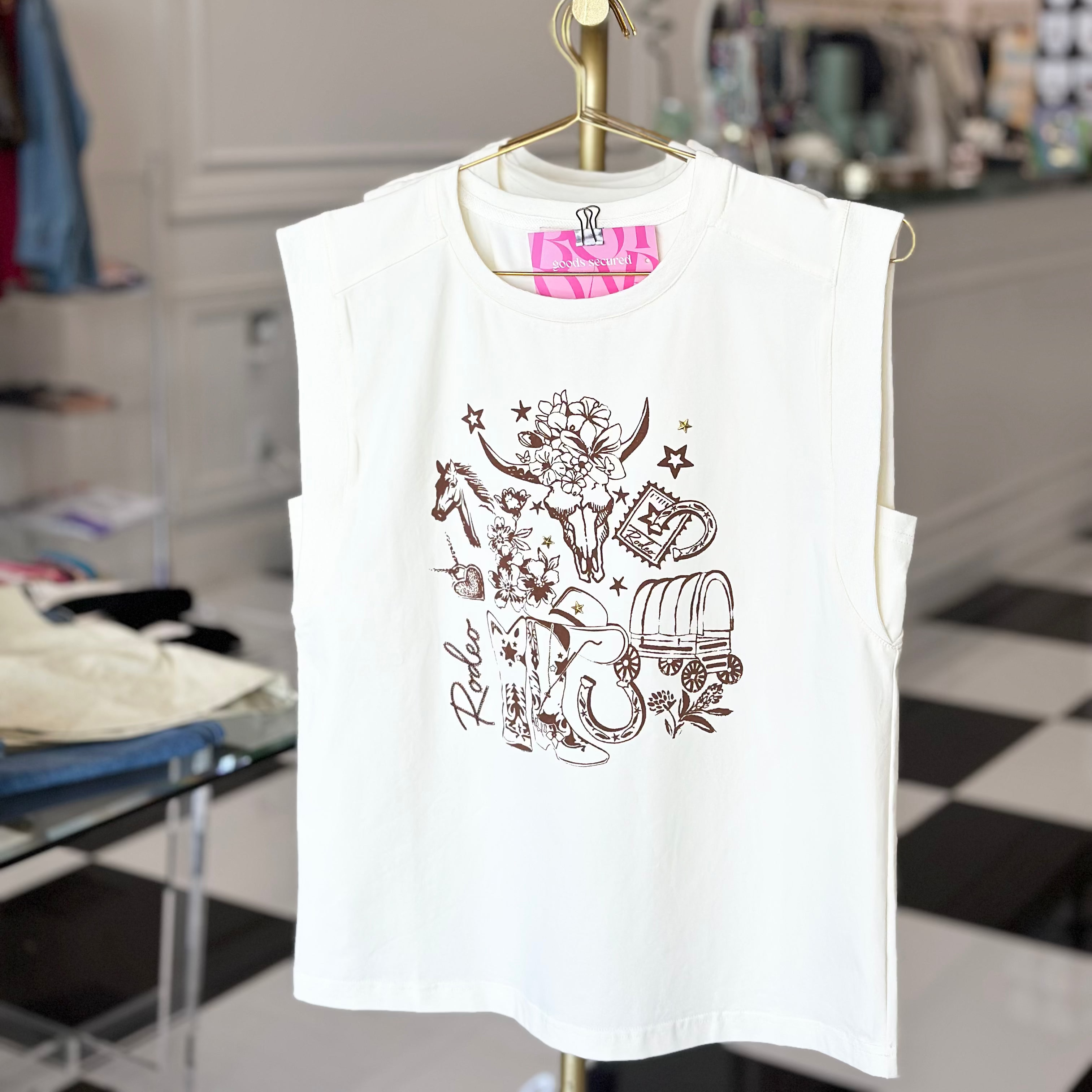 Abilene Rodeo Sleeveless Tee
