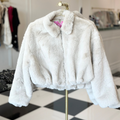 Esme faux fur cropped jacket