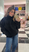 Juno Funnel neck bomber jacket