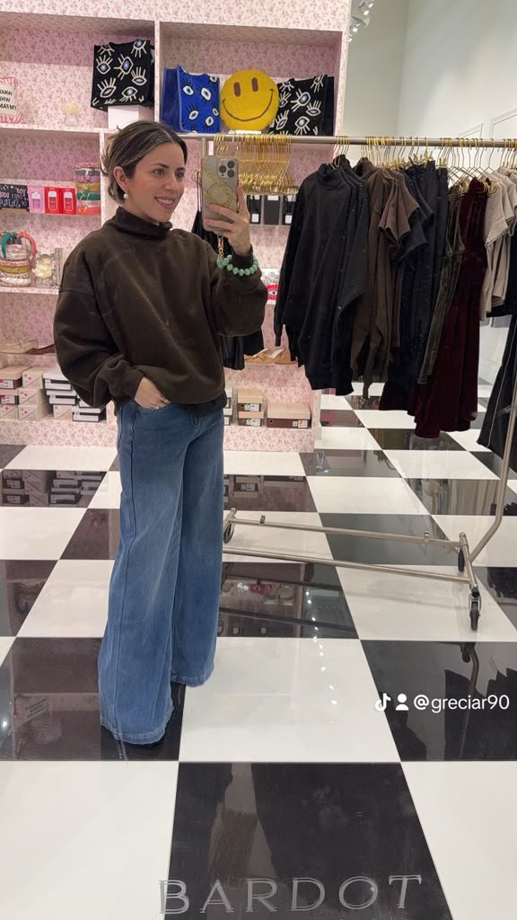 Michelle long denim
