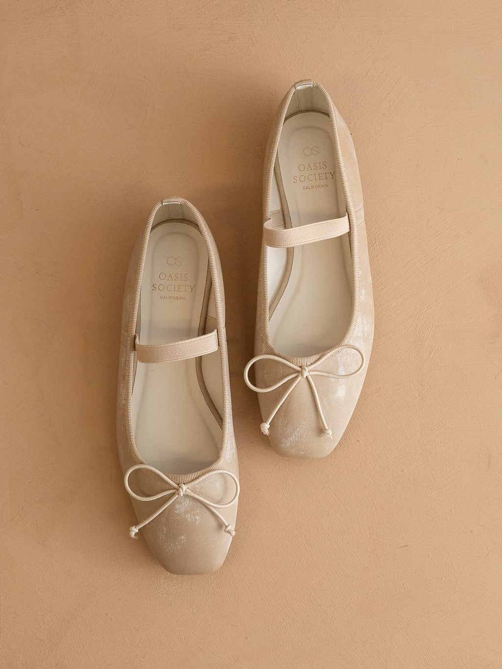 The London Beige | Ballet Pointe Flat - FINAL SALE