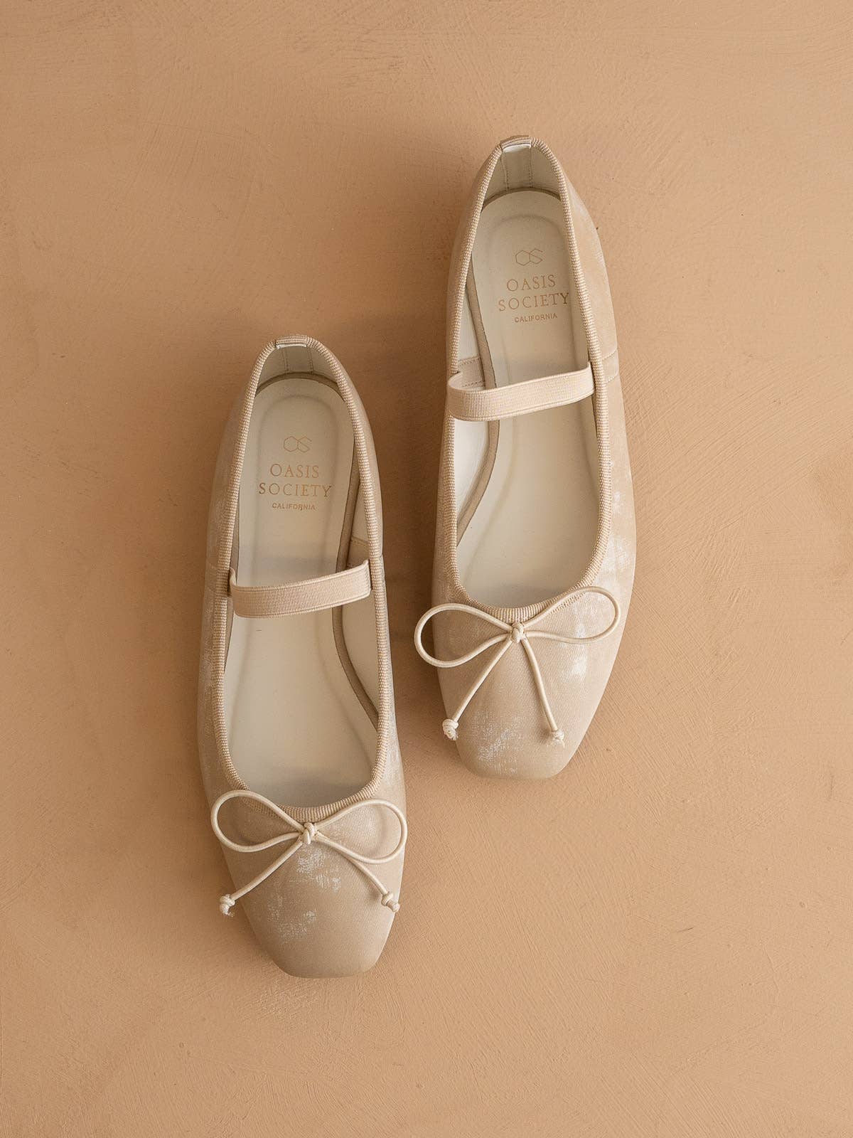 The London Beige | Ballet Pointe Flat - FINAL SALE